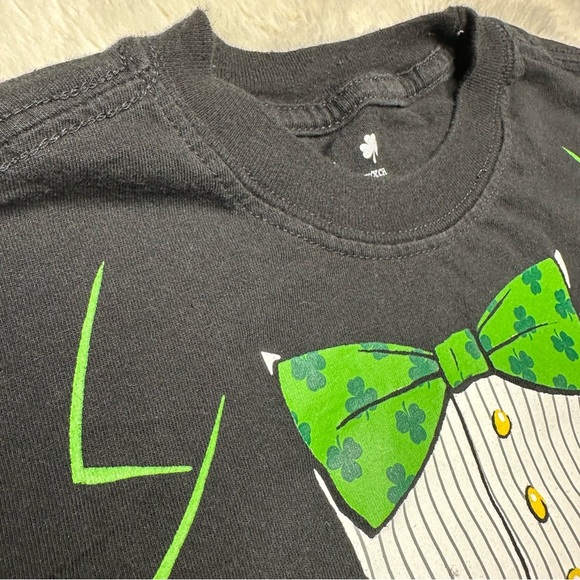 St. Patrick’s Day T-Shirt Black, Green, & White Size 5 - Picture 6 of 16